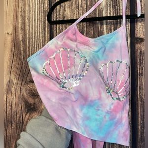 Halter with a stir back